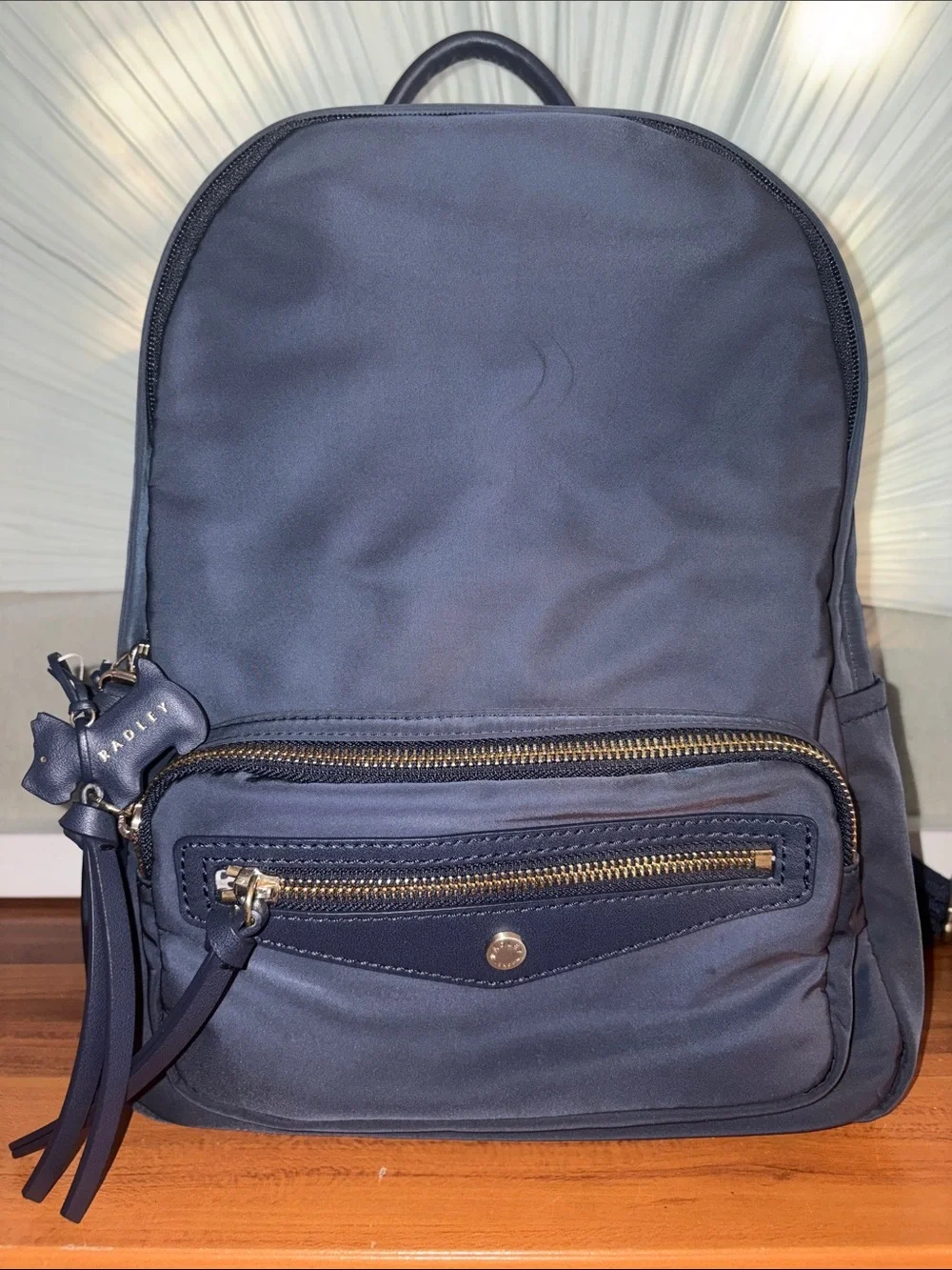 RADLEY LONDON Navy Zip Pocket Backpack